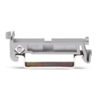 WAGO ELETTRONICA - Adattatore montaggio.per montaggio su guida DIN 35/pannello.3 parti.grigio chiaro