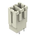 WAGO ELETTRONICA - Connettore maschio THT.Pin a saldare 1,0 x 1,2 mm.dritto.grigio chiaro
