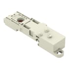 WAGO ELETTRONICA - Adattatore montaggio.per montaggio su guida DIN 35/pannello.3 parti.grigio chiaro