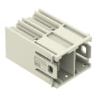 WAGO ELETTRONICA - Connettore maschio THT.Pin a saldare 1,2 x 1,2 mm.angolato.grigio chiaro