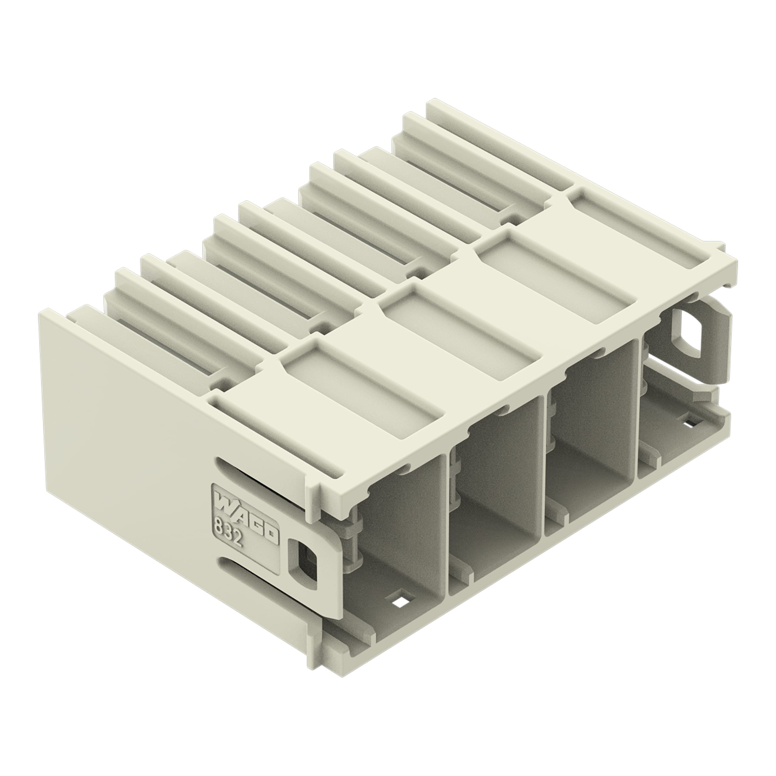 WAGO ELETTRONICA - Connettore maschio THT.Pin a saldare 1,2 x 1,2 mm.angolato.grigio chiaro