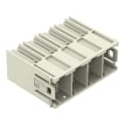 WAGO ELETTRONICA - Connettore maschio THT.Pin a saldare 1,2 x 1,2 mm.angolato.grigio chiaro