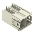 WAGO ELETTRONICA - Connettore maschio THT.Pin a saldare 1,2 x 1,2 mm.angolato.grigio chiaro