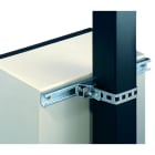 WAGO ELETTRONICA - Montaggio poli.4 staffe di serraggio.2 guide stampate e 4 profili in acciaio inox