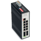 WAGO ELETTRONICA - Switch industriale managed.8 Porte 1000Base-T.4 slot 1000BASE-SX/LX.nero metallizzato