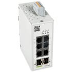 WAGO ELETTRONICA - Switch industriale managed.6-Port 1000BASE-T.2 slot 1000BASE-SX/LX
