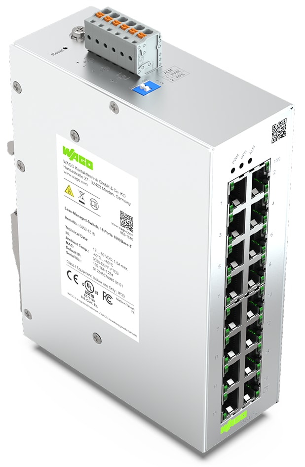 WAGO ELETTRONICA - Switch managed agile.16 Porte 1000Base-T