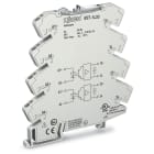 WAGO ELETTRONICA - Modulo optoaccoppiatore.2 porte.Tensione nominale di ingresso: 24 V DC.grigio chiaro