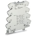 WAGO ELETTRONICA - Modulo optoaccoppiatore.2 porte.Tensione nominale di ingresso: 24 V DC.grigio chiaro