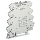 WAGO ELETTRONICA - Modulo optoaccoppiatore.2 porte.Tensione nominale di ingresso: 24 V DC.grigio chiaro