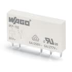 WAGO ELETTRONICA - Relè base.Tensione nominale di ingresso: 24 V DC.1 contatto in scambio