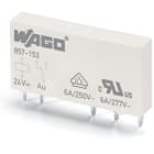 WAGO ELETTRONICA - Relè base.Tensione nominale di ingresso: 24 V DC.1 contatto in scambio