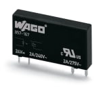WAGO ELETTRONICA - Relè base allo stato solido.Tensione nominale di ingresso: 24 V DC.Intervallo tensione d'uscita: da 24 a 240 V AC