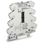 WAGO ELETTRONICA - Trasduttore del segnale di temperatura per sensori RTD.Segnale uscita di tensione e di corrente.Configurabile mediante DIP switch.grigio chiaro 857-800