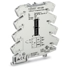 WAGO ELETTRONICA - Trasduttore del segnale di temperatura per termocoppie.Segnale uscita di tensione e di corrente.Configurabile mediante DIP switch.grigio chiaro