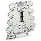 WAGO ELETTRONICA - Trasduttore del segnale di temperatura per termocoppie.Segnale uscita di tensione e di corrente.Configurazione mediante software.grigio chiaro