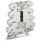 WAGO ELETTRONICA - Trasduttore del segnale di temperatura per sensori KTY.Segnale uscita di tensione e di corrente.Configurabile mediante DIP switch.grigio chiaro