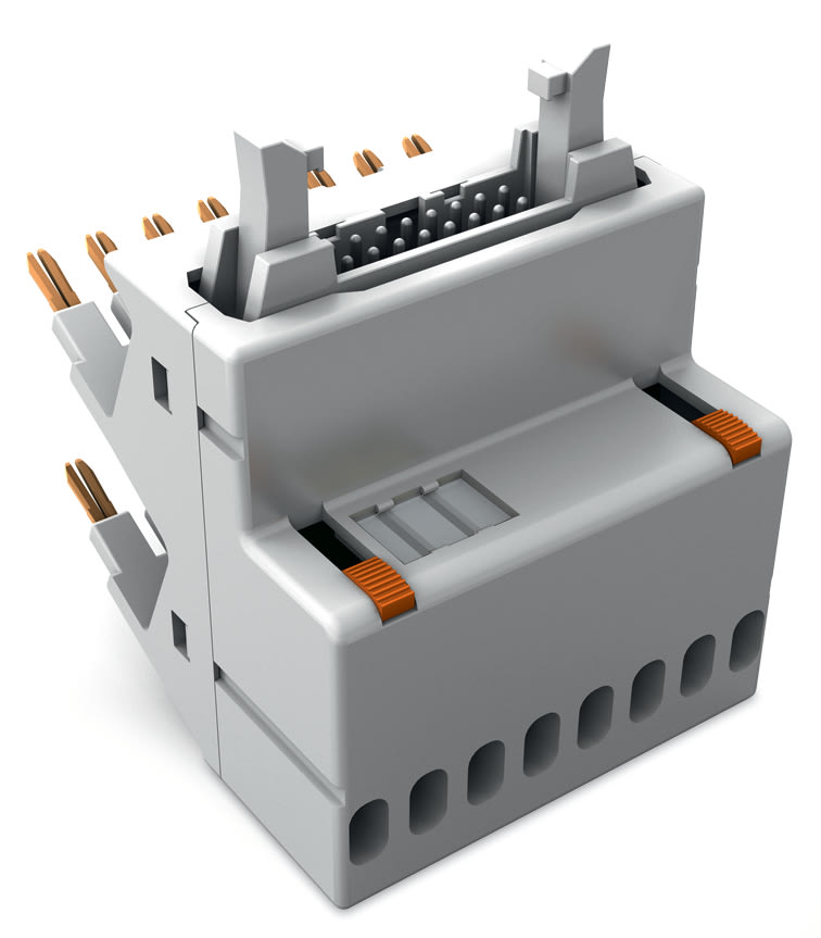 WAGO ELETTRONICA - Adattatore interfaccia.16 poli.analogico 857-980