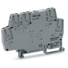 WAGO ELETTRONICA - Modulo relè.Tensione nominale d'ingresso: 115 V AC.1 contatto in scambio.grigio
