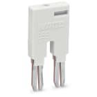 WAGO ELETTRONICA - Ponticello.per slot per ponticello.2 poli.grigio chiaro