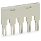 WAGO ELETTRONICA - Ponticello.per slot per ponticello.5 poli.grigio chiaro 859-405