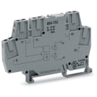 WAGO ELETTRONICA - Modulo optoaccoppiatore.Tensione nominale di ingresso: 24 V DC.Intervallo tensione d'uscita: da 3 a 30 V DC.grigio 859-732