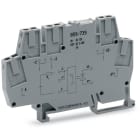 WAGO ELETTRONICA - Modulo optoaccoppiatore.Tensione nominale di ingresso: 12 V DC.Intervallo tensione d'uscita: da 3 a 30 V DC.grigio