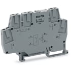WAGO ELETTRONICA - Modulo optoaccoppiatore.Tensione nominale di ingresso: 12 V DC.Intervallo tensione d'uscita: da 9 a 60 V DC.grigio