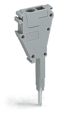 WAGO ELETTRONICA - Modulo connessione secondaria.modulare.adatto per i morsetti della serie 870 con prese per ponticelli nella barra di corrente.grigio