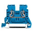 WAGO ELETTRONICA - Morsetto passante per 2 conduttori.2,5 mm².adatto per applicazioni Ex-i.blu