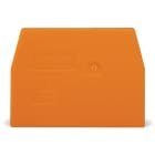 WAGO ELETTRONICA - Piastra di separazione.spessore 1 mm.arancione