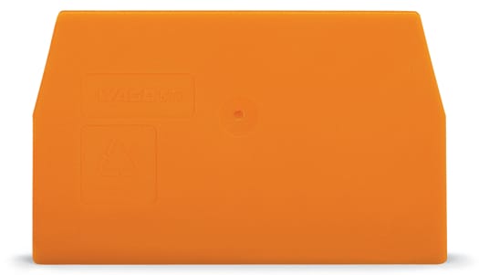 WAGO ELETTRONICA - Piastra di separazione.spessore 1 mm.arancione