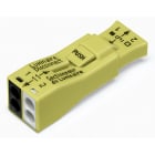 WAGO ELETTRONICA - Connettore di disconnessione per illuminotecnica.2 poli.giallo 873-902
