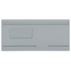 WAGO ELETTRONICA - Piastra di separazione.spessore 2 mm.sporgente.grigio