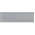 WAGO ELETTRONICA - Piastra di separazione.spessore 2 mm.sporgente.grigio