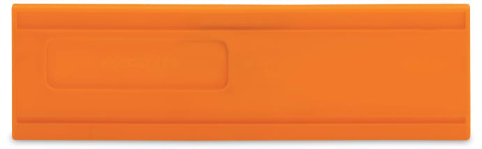 WAGO ELETTRONICA - Piastra di separazione.spessore 2 mm.sporgente.arancione