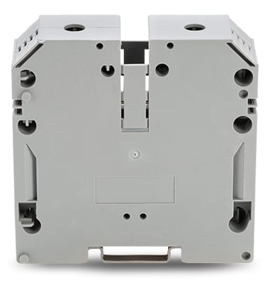 WAGO ELETTRONICA - Morsetto passante per 2 conduttori.120 mm².con connessione a vite.grigio
