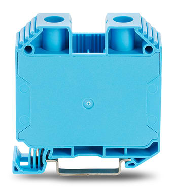 WAGO ELETTRONICA - Morsetto passante per 2 conduttori.35 mm².con connessione a vite.blu