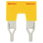 WAGO ELETTRONICA - Ponticello.2 poli.isolato.giallo