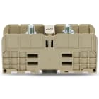 WAGO ELETTRONICA - Morsetto con vite.185 mm².con 2 viti prigioniere M12.beige