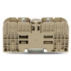WAGO ELETTRONICA - Morsetto con vite.35 mm².con 2 viti prigioniere M6.beige
