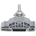WAGO ELETTRONICA - Morsetto con vite.slot per marcatura laterali.per guida DIN 35 x 15 e 35 x 7,5.grigio