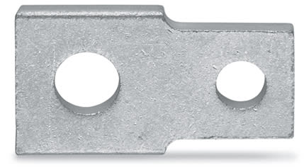WAGO ELETTRONICA - Ponticello di riduzione.da M8 a M6.argento-colorato