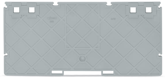 WAGO ELETTRONICA - Piastra di separazione.spessore 2 mm.larghezza 157 mm.grigio
