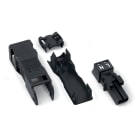 WAGO ELETTRONICA - Presa.con custodia antistrappo.2 poli.nero 890-102