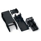WAGO ELETTRONICA - Presa.con custodia antistrappo.3 poli.nero