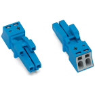 WAGO ELETTRONICA - Presa.2 poli.Cod. I.blu