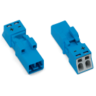 WAGO ELETTRONICA - Spina.2 poli.Cod. I.blu