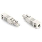WAGO ELETTRONICA - Presa.con custodia antistrappo.2 poli.bianco