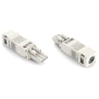 WAGO ELETTRONICA - Presa.con custodia antistrappo.3 poli.bianco